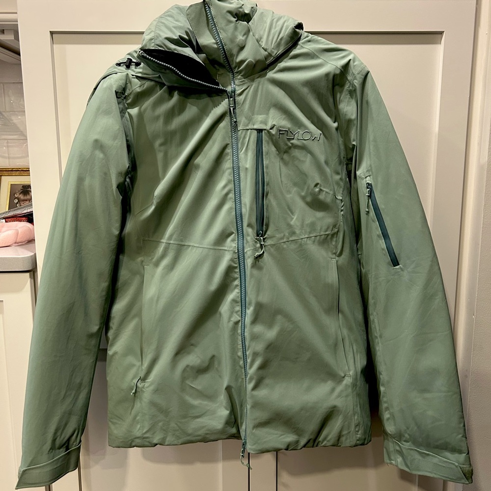 Flylow Women’s Charlie Coat Seaglass Size Medium